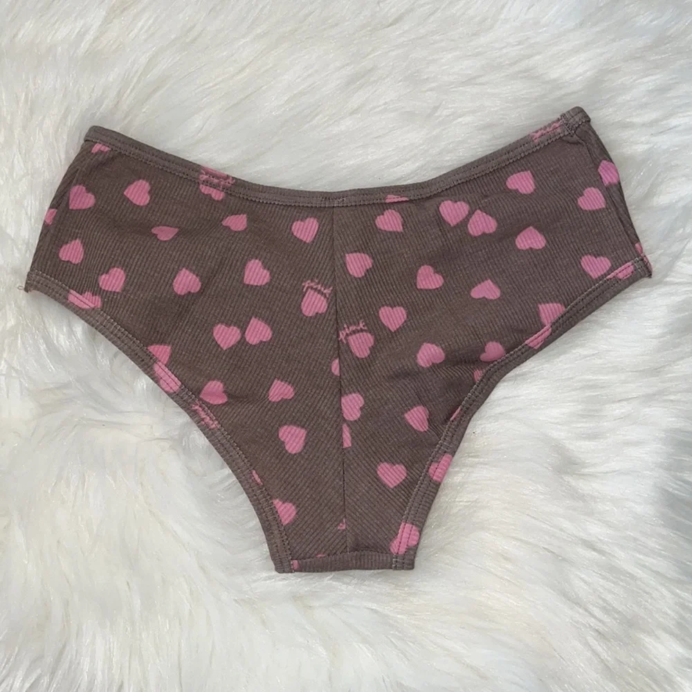 VICTORIAS SECRET PINK COTTON CHEEKSTER UNDERWEAR PANTY. NWT